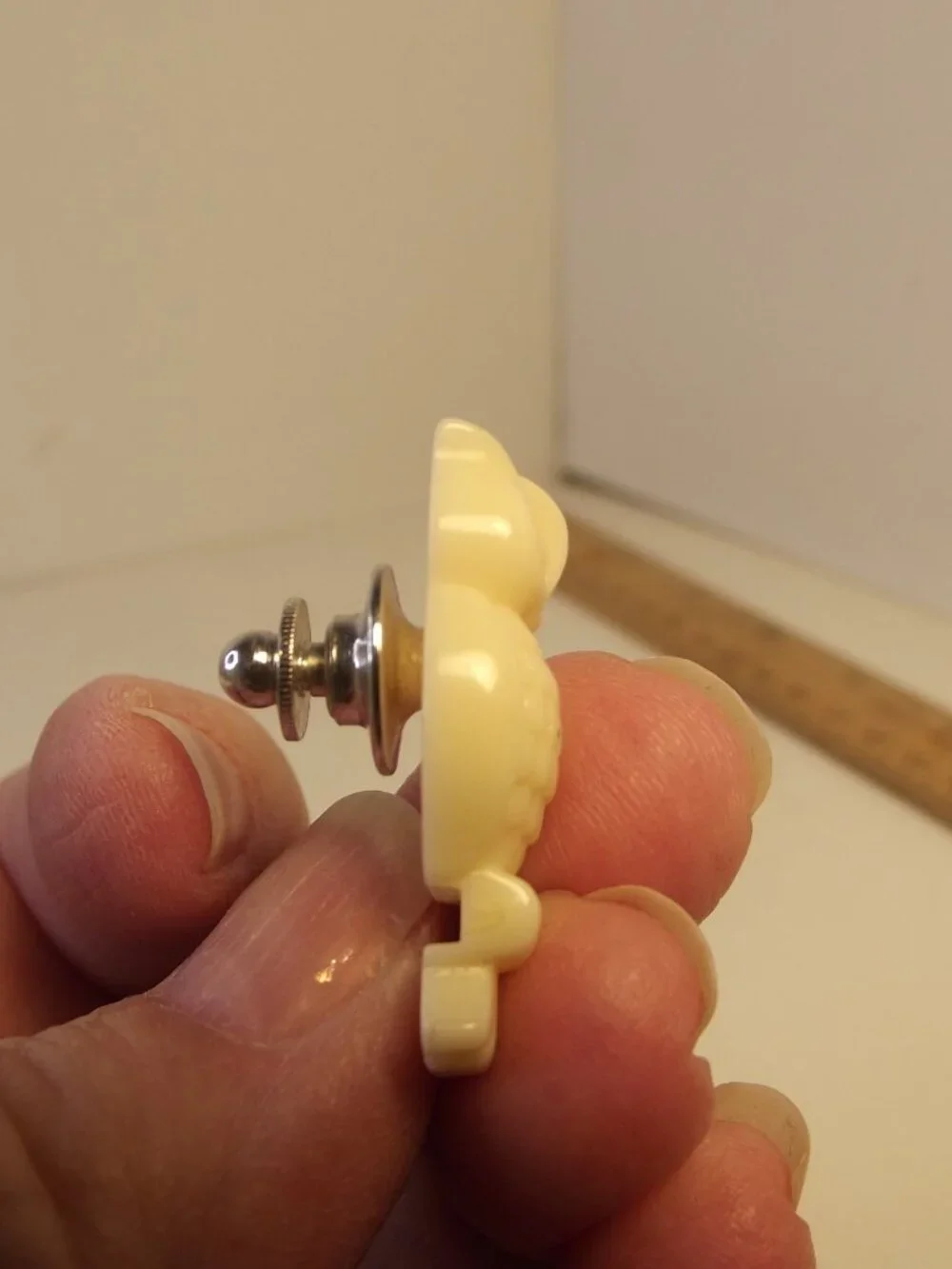 Vintage AVON White Owl Pin Brooch